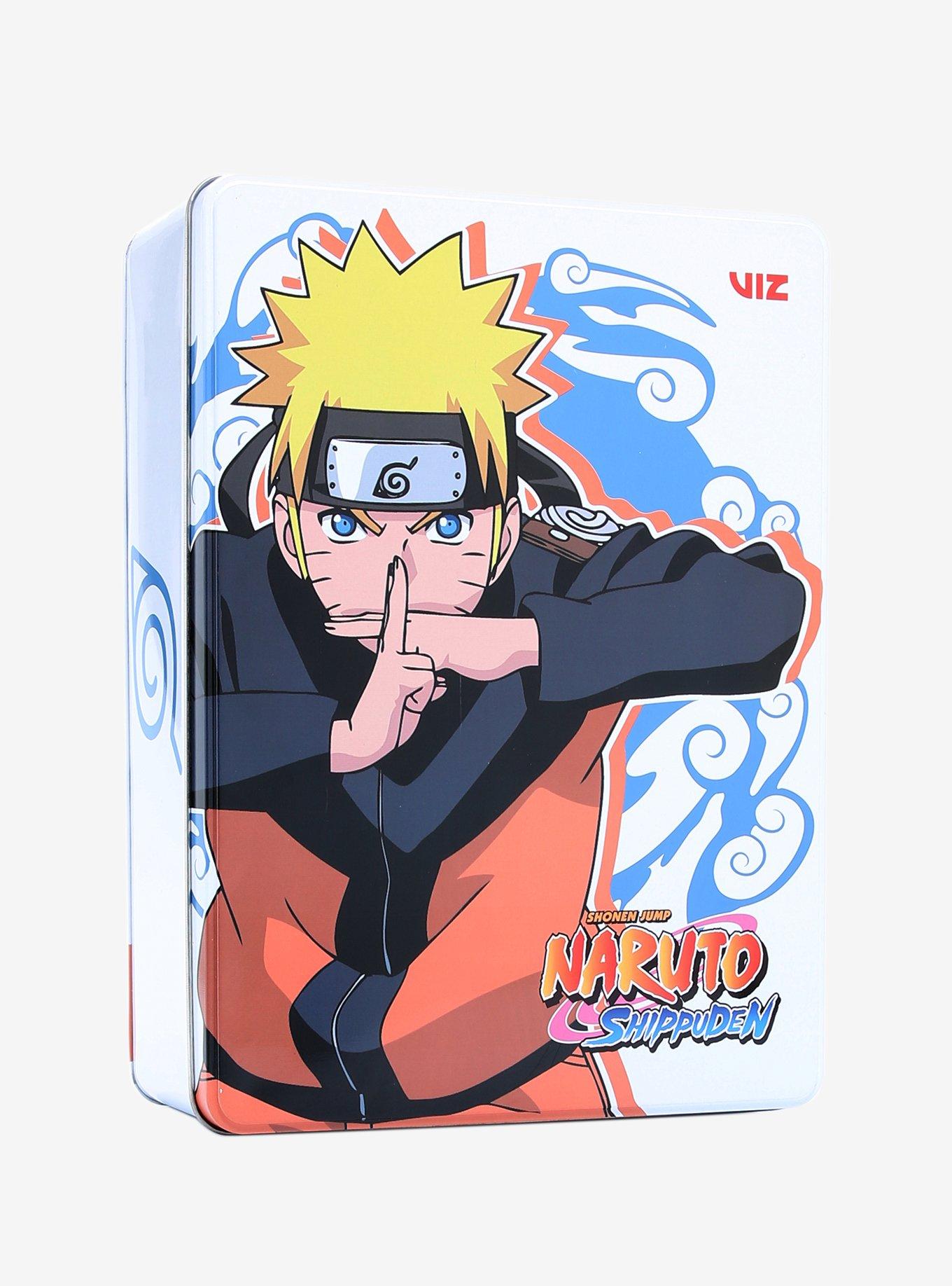 Naruto Shippuden Team 7 Ninjas Throw with Tin Case, , alternate