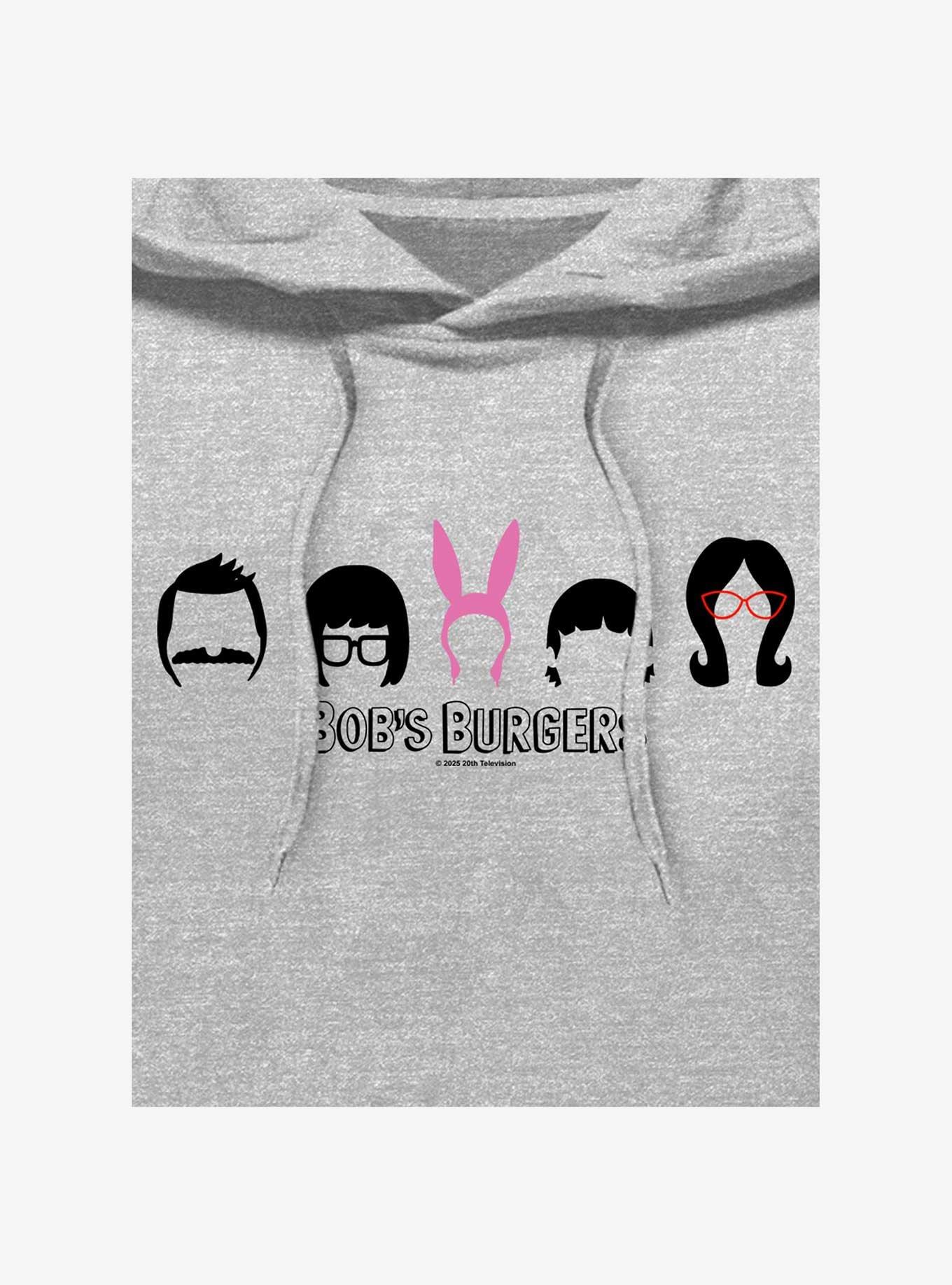 Bob's Burgers Hair Lineup Hoodie, , hi-res