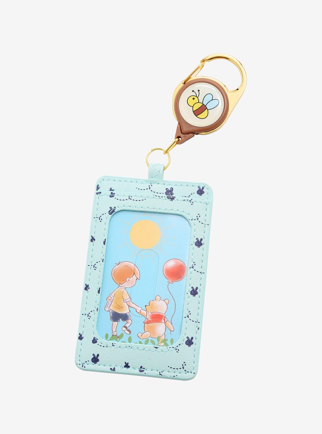Loungefly Disney Winnie the Pooh Christopher Robin & Pooh Portrait Retractable Lanyard - BoxLunch Exclusive, , alternate