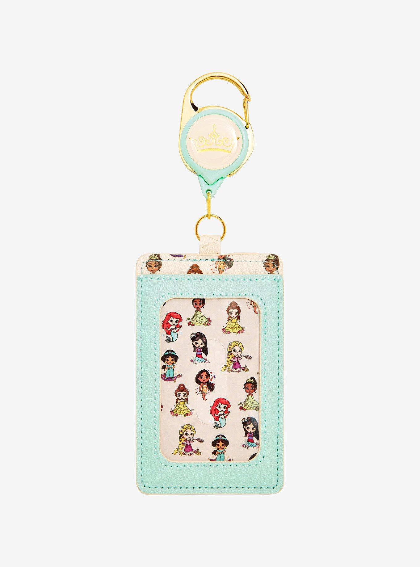 Loungefly Disney Princesses Chibi Princesses Retractable Lanyard, , alternate