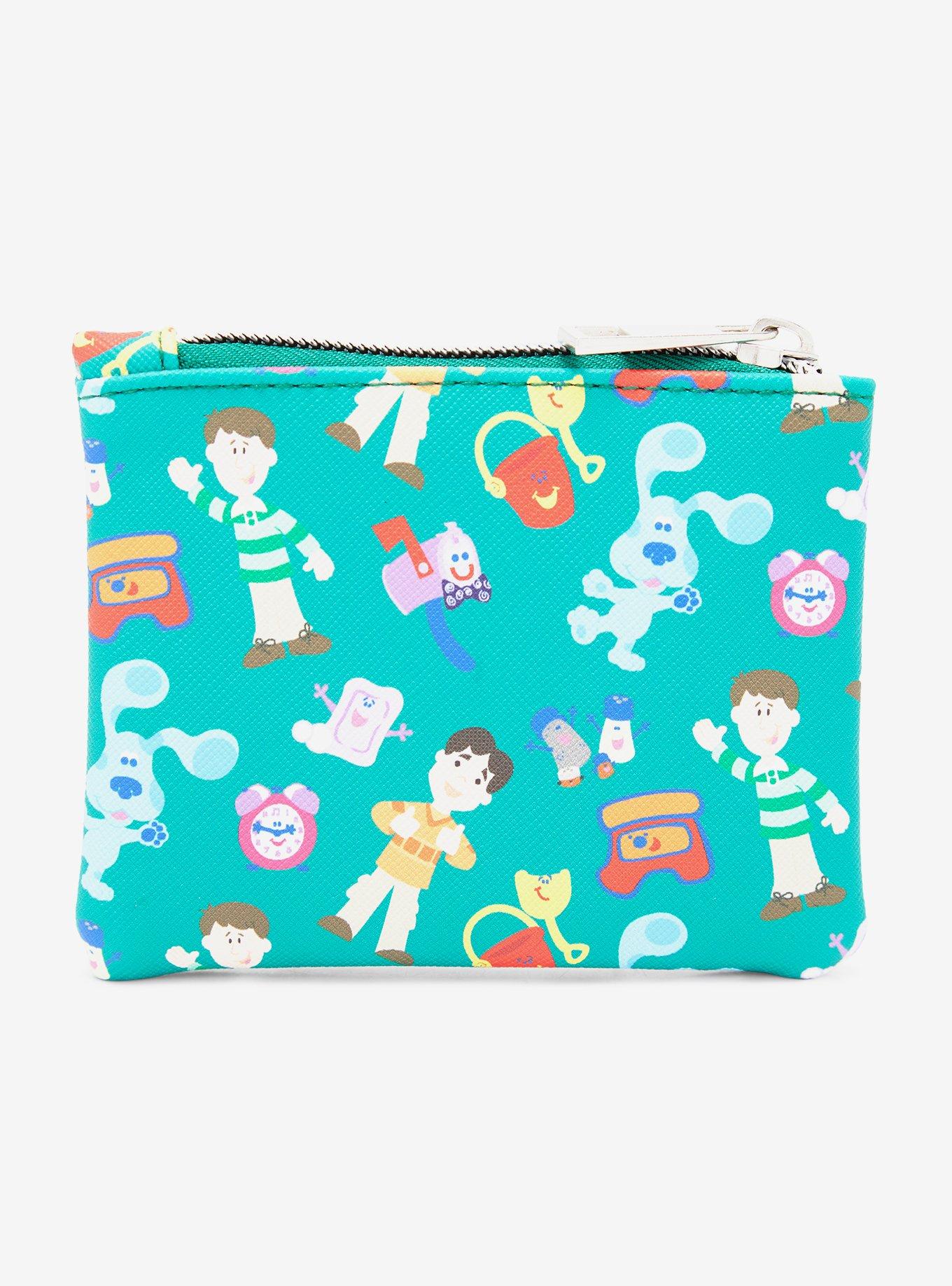 Blue's Clues Characters Allover Print Coin Purse - BoxLunch Exclusive, , alternate