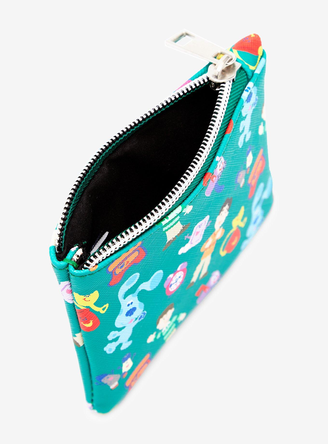 Blue's Clues Characters Allover Print Coin Purse - BoxLunch Exclusive, , alternate