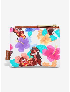 Loungefly Disney Chip & Dale Floral Coin Purse - BoxLunch Exclusive, , hi-res