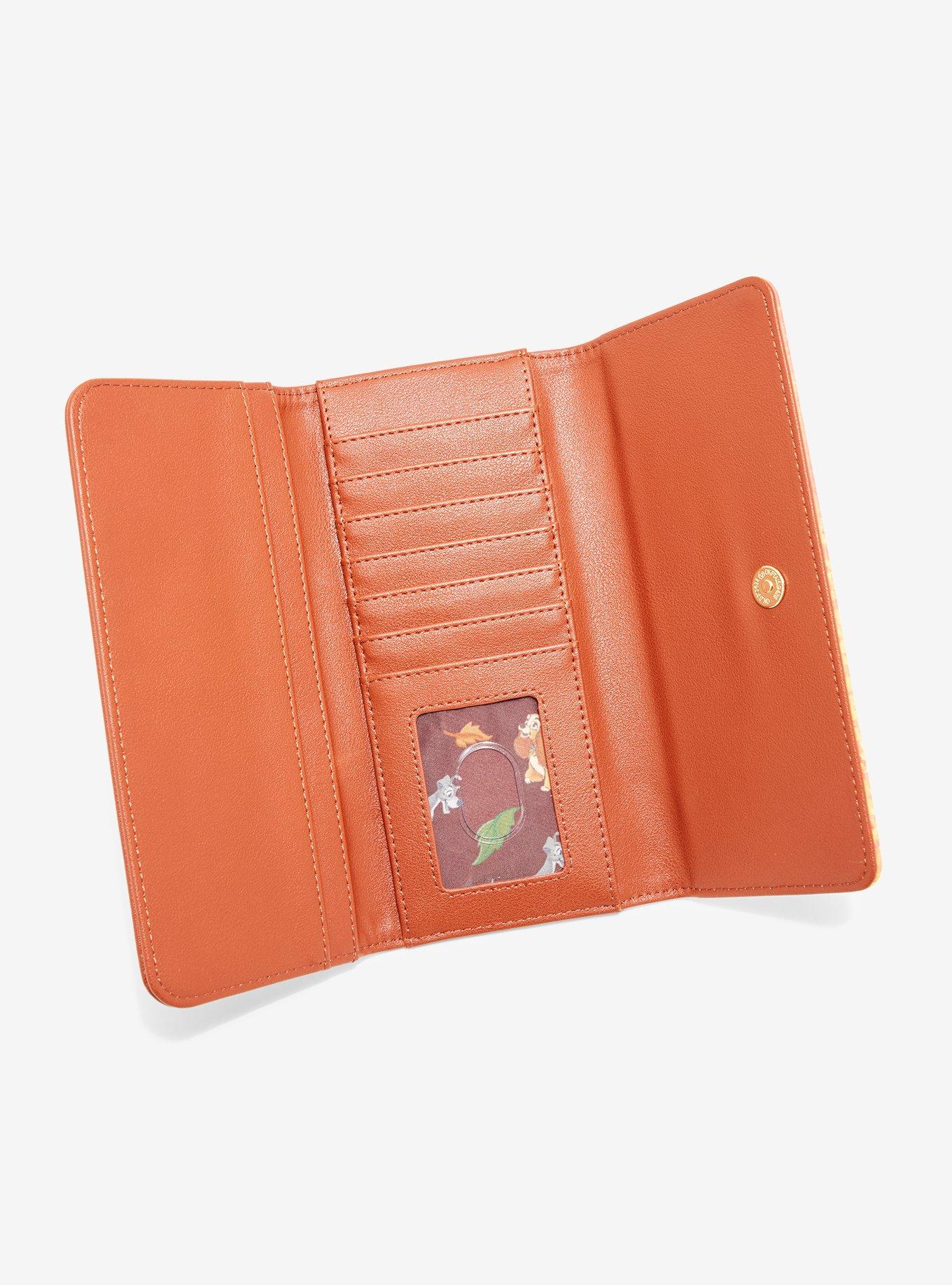 Loungefly Disney Lady and the Tramp Autumn Home Wallet - BoxLunch Exclusive, , alternate