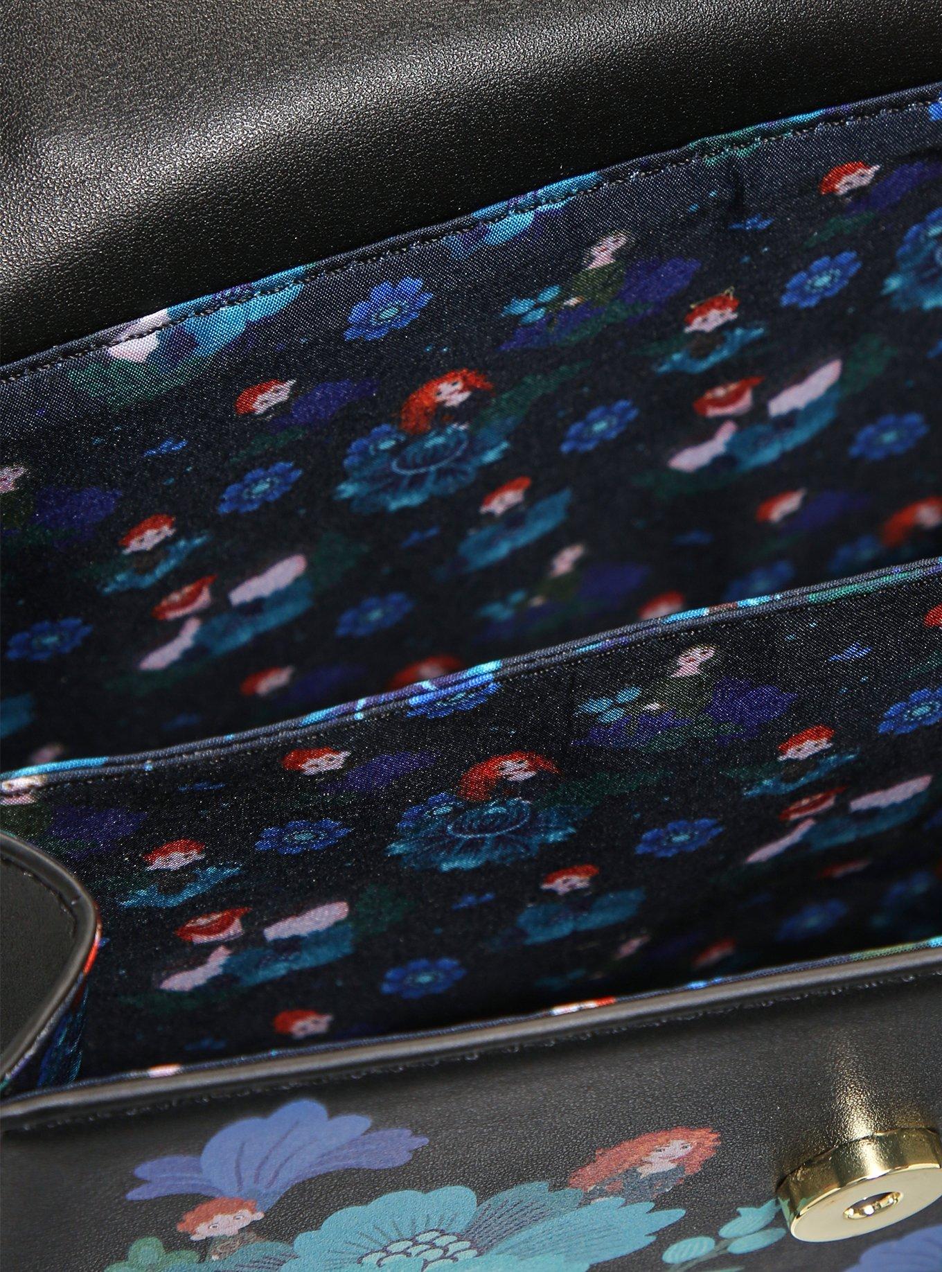 Loungefly Disney Pixar Brave Merida & Family Botanical Crossbody Bag - BoxLunch Exclusive, , alternate