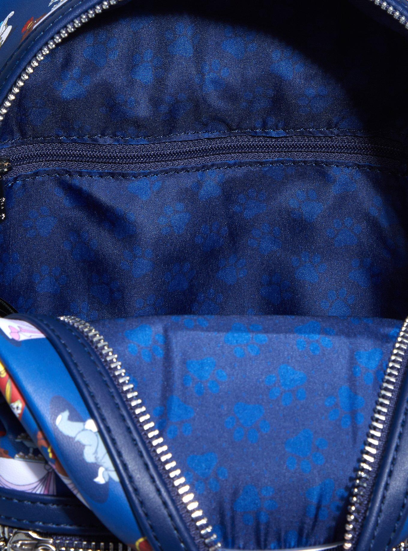 Loungefly Disney Princess Dogs Allover Print Mini Backpack & Coin Purse Set - BoxLunch Exclusive , , alternate