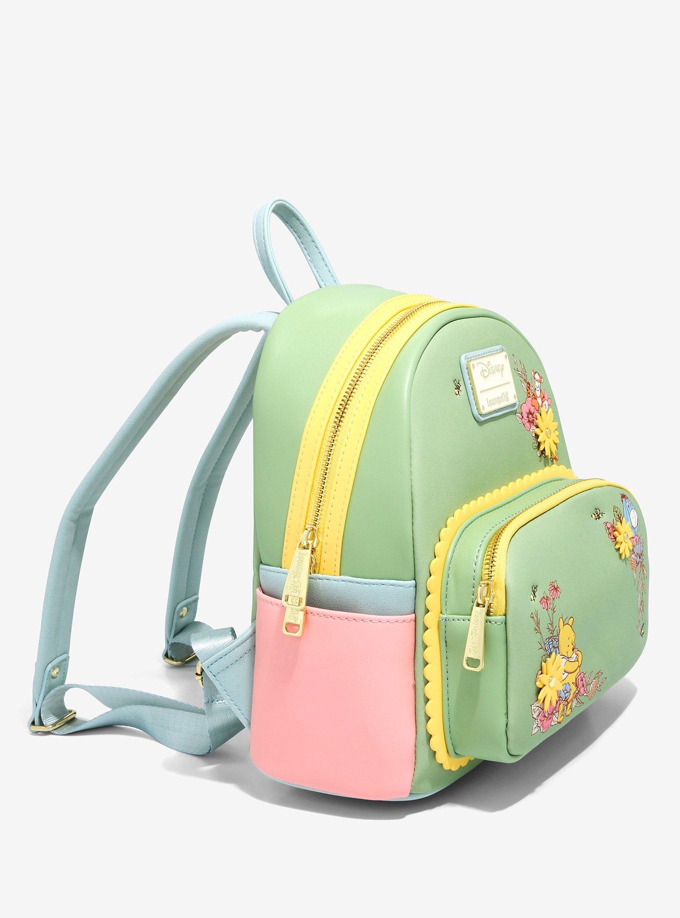 Loungefly Disney Winnie the Pooh Hundred Acre Wood Friends Floral Mini Backpack - BoxLunch Exclusive, , alternate