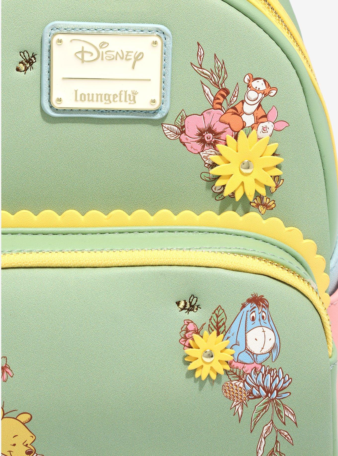 Loungefly Disney Winnie the Pooh Hundred Acre Wood Friends Floral Mini Backpack - BoxLunch Exclusive, , alternate