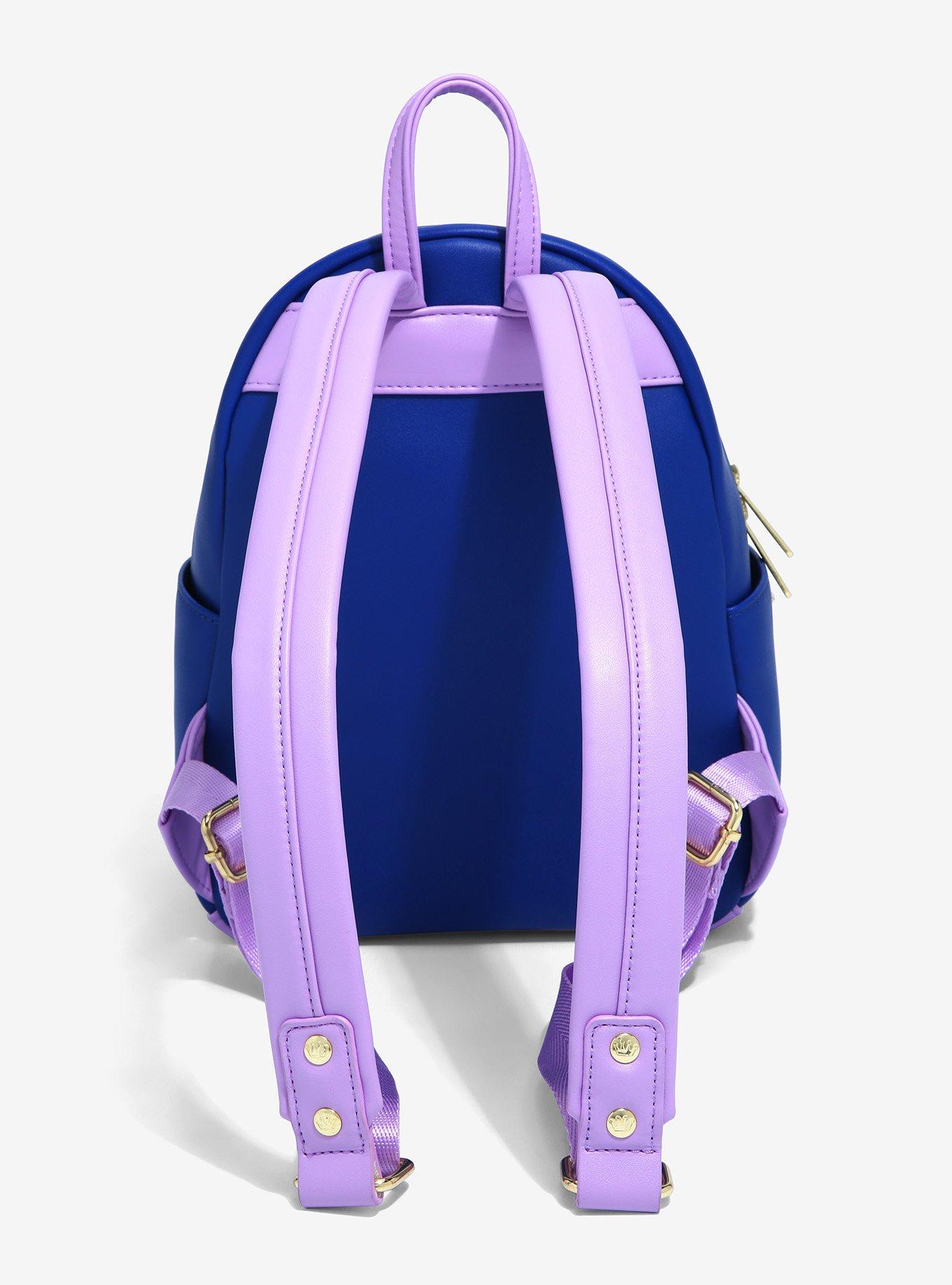 Loungefly The Little Mermaid Ariel & Sebastian Under the Sea Mini Backpack - BoxLunch Exclusive, , alternate