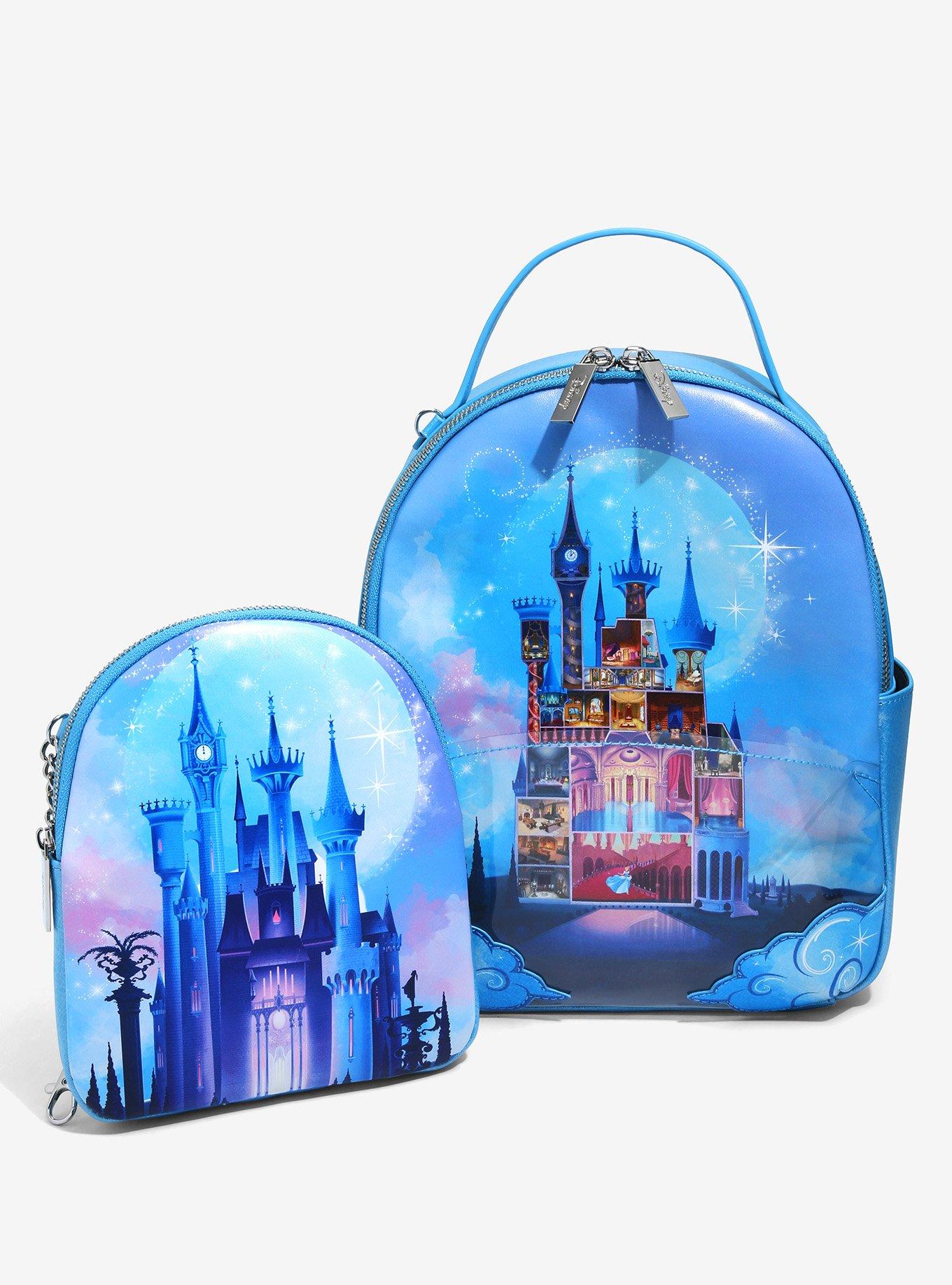 Danielle Nicole Disney Cinderella Night Time Castle Portrait Mini Backpack and Bag Set - BoxLunch Exclusive