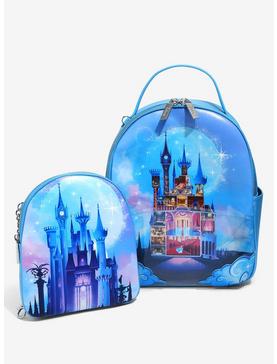 Danielle Nicole Disney Cinderella Night Time Castle Portrait Mini Backpack and Bag Set - BoxLunch Exclusive, , hi-res