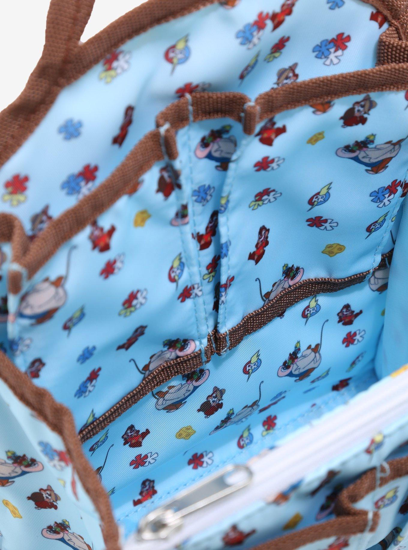 Disney Chip 'n Dale: Rescue Rangers Allover Print Backpack Organizer - BoxLunch Exclusive, , alternate