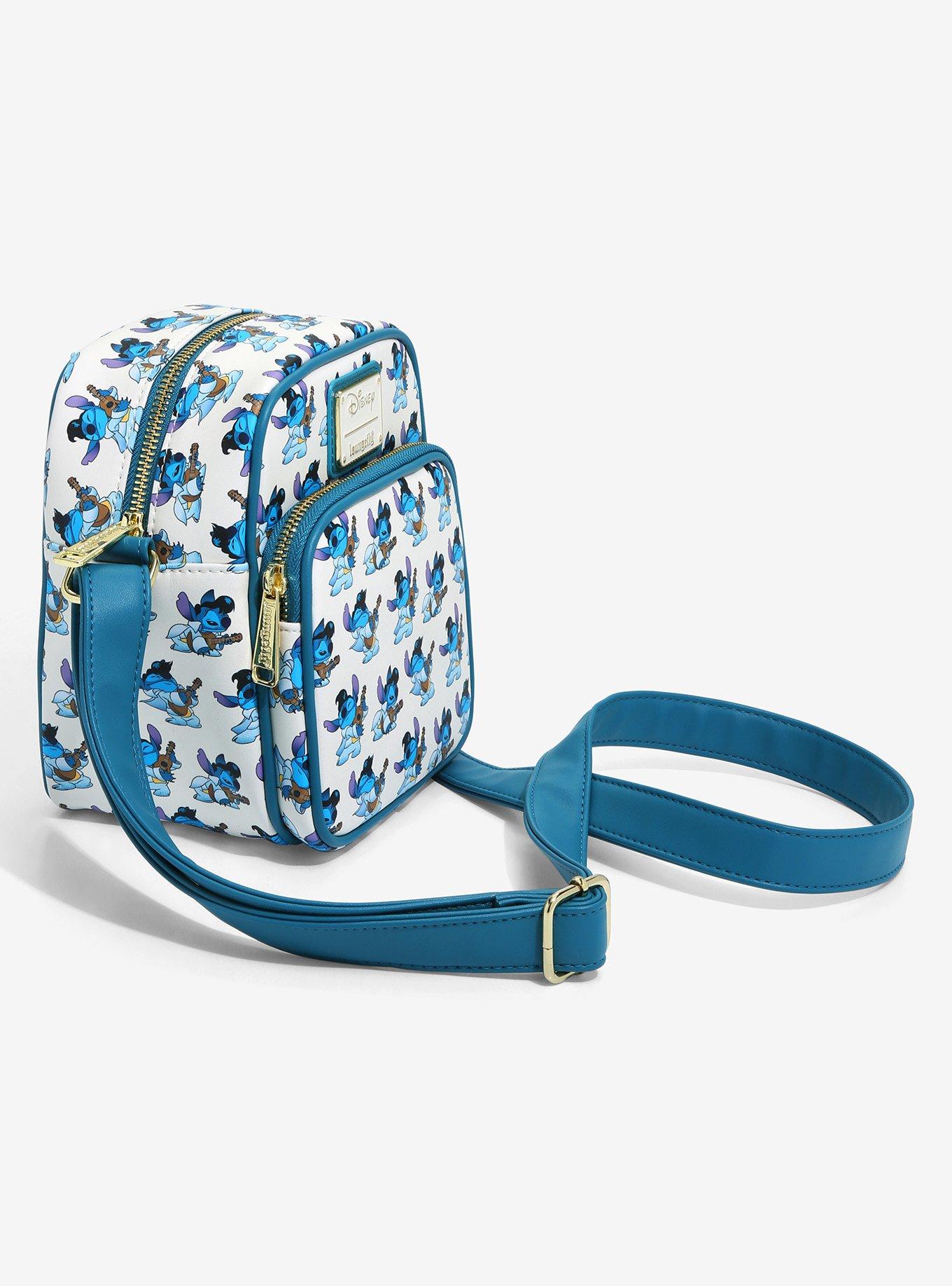 Loungefly Disney Lilo & Stitch Elvis Stitch Crossbody Bag - BoxLunch Exclusive, , alternate