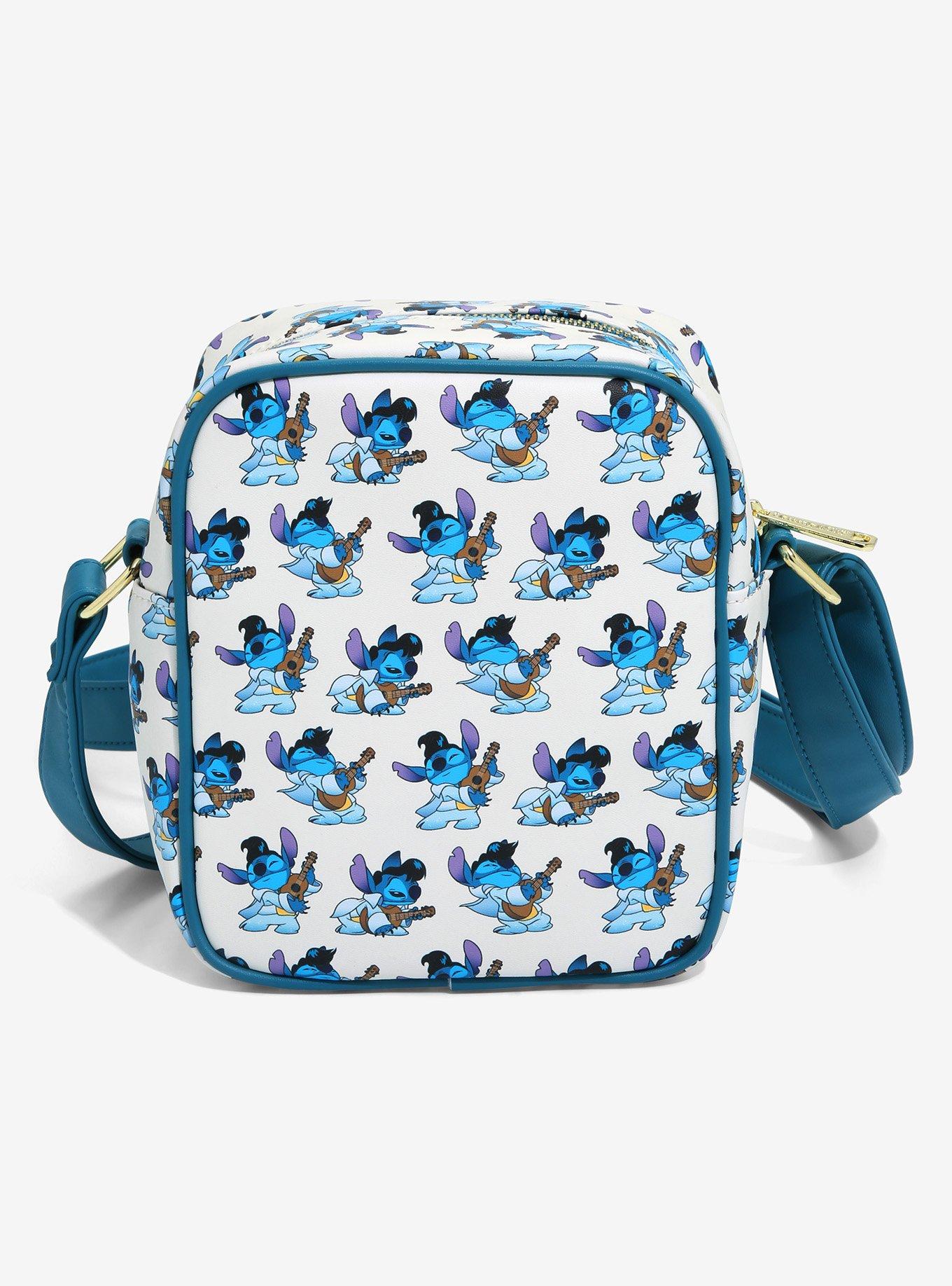 Loungefly Disney Lilo & Stitch Elvis Stitch Crossbody Bag - BoxLunch Exclusive, , alternate