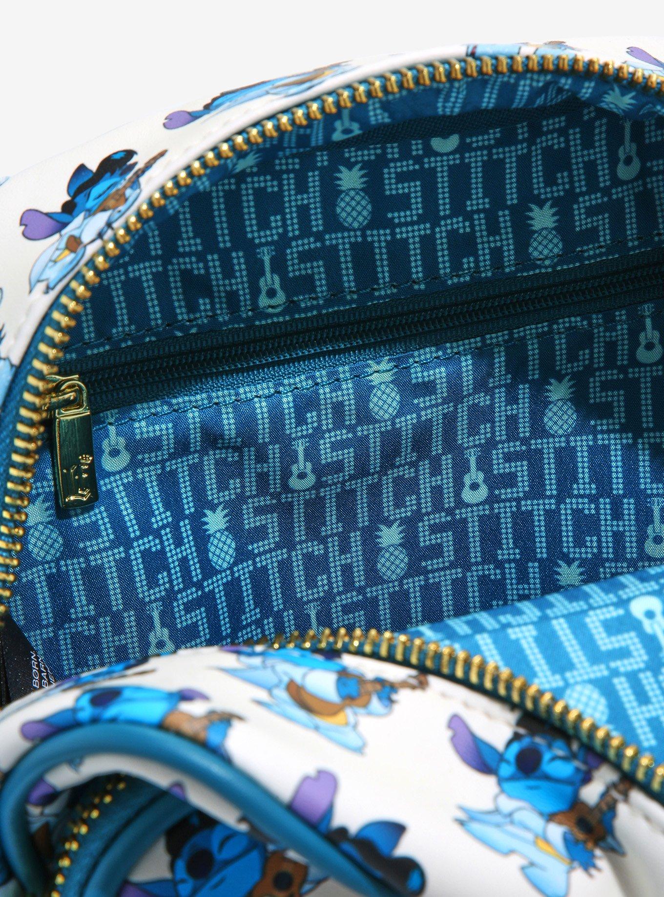 Loungefly Disney Lilo & Stitch Elvis Stitch Crossbody Bag - BoxLunch Exclusive, , alternate