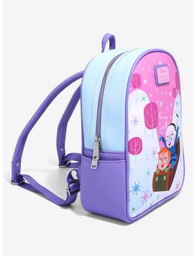 Loungefly Disney Frozen Elsa & Anna Winter Sled Mini Backpack - BoxLunch Exclusive, , hi-res