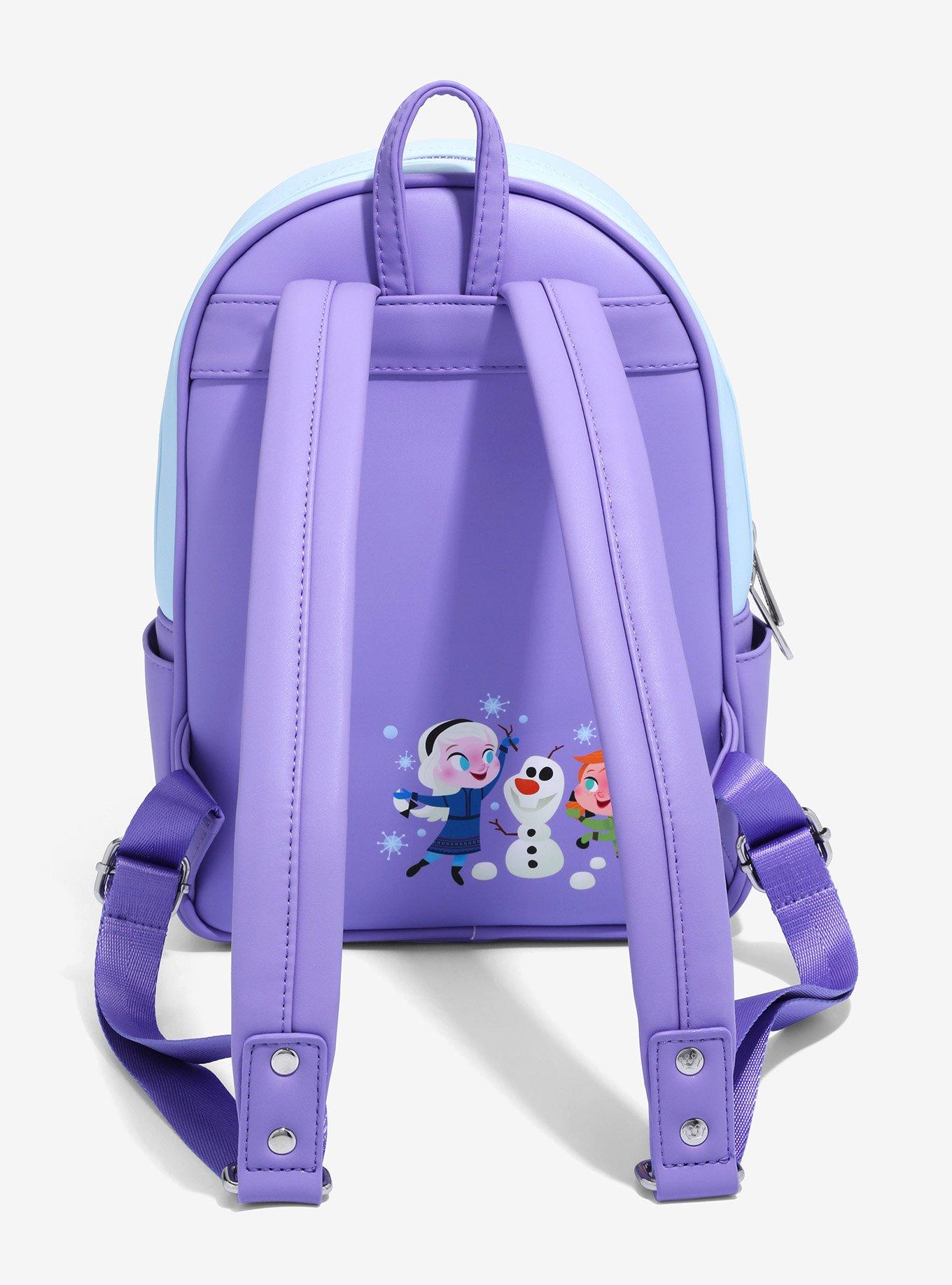 Loungefly Disney Frozen Elsa & Anna Winter Sled Mini Backpack - BoxLunch Exclusive, , alternate