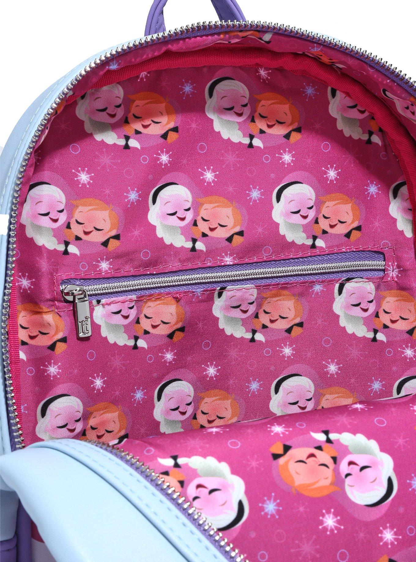 Loungefly Disney Frozen Elsa & Anna Winter Sled Mini Backpack - BoxLunch Exclusive, , alternate