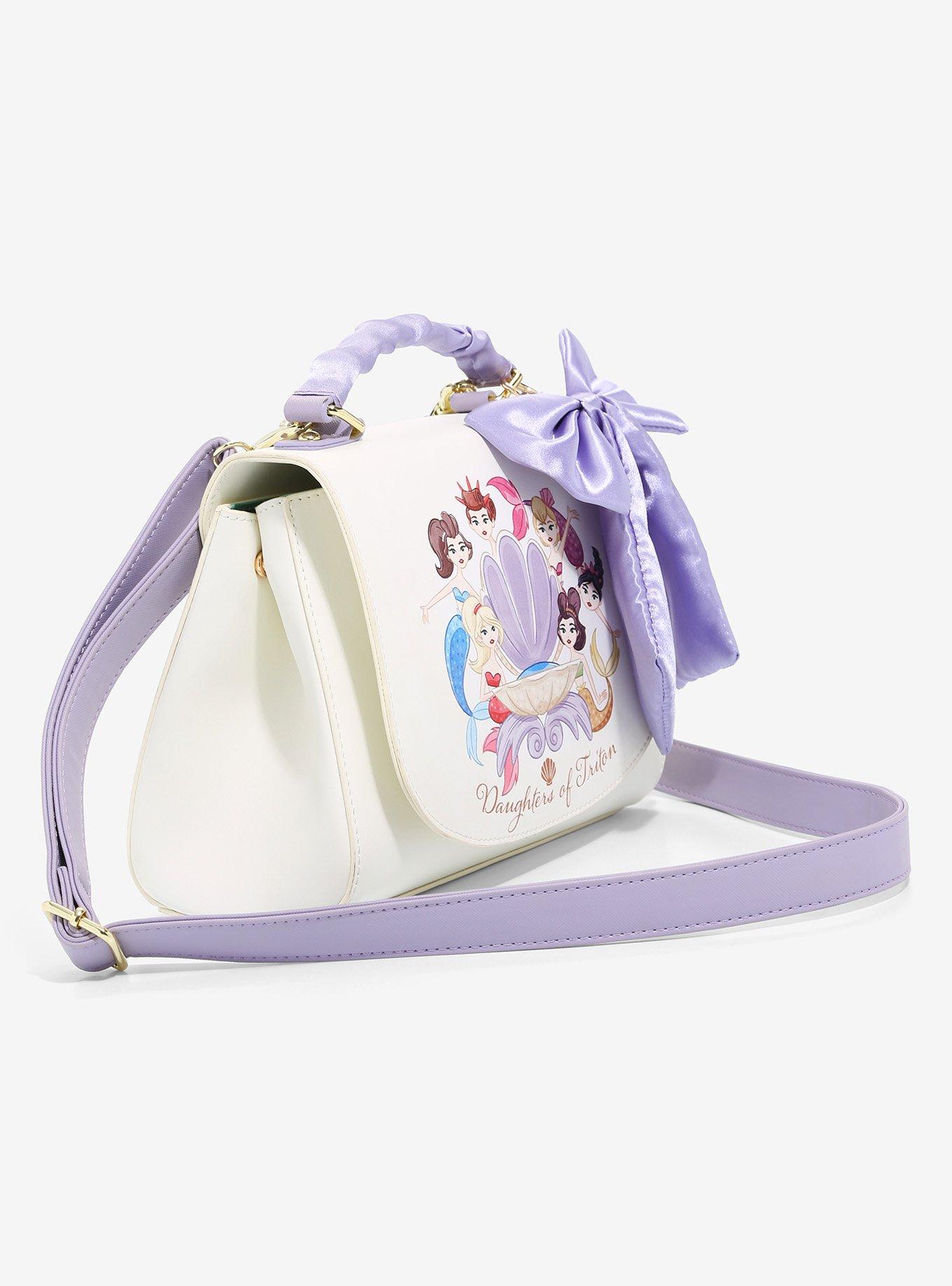 Loungefly Disney The Little Mermaid Daughters of Triton Group Portrait Handbag - BoxLunch Exclusive, , alternate