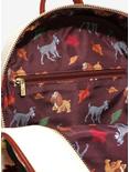 Loungefly Disney Lady and the Tramp Watercolor Scene Mini Backpack - BoxLunch Exclusive, , alternate