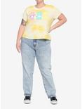 Care Bears Yellow Tie-Dye Girls Baby T-Shirt Plus Size, MULTI, alternate