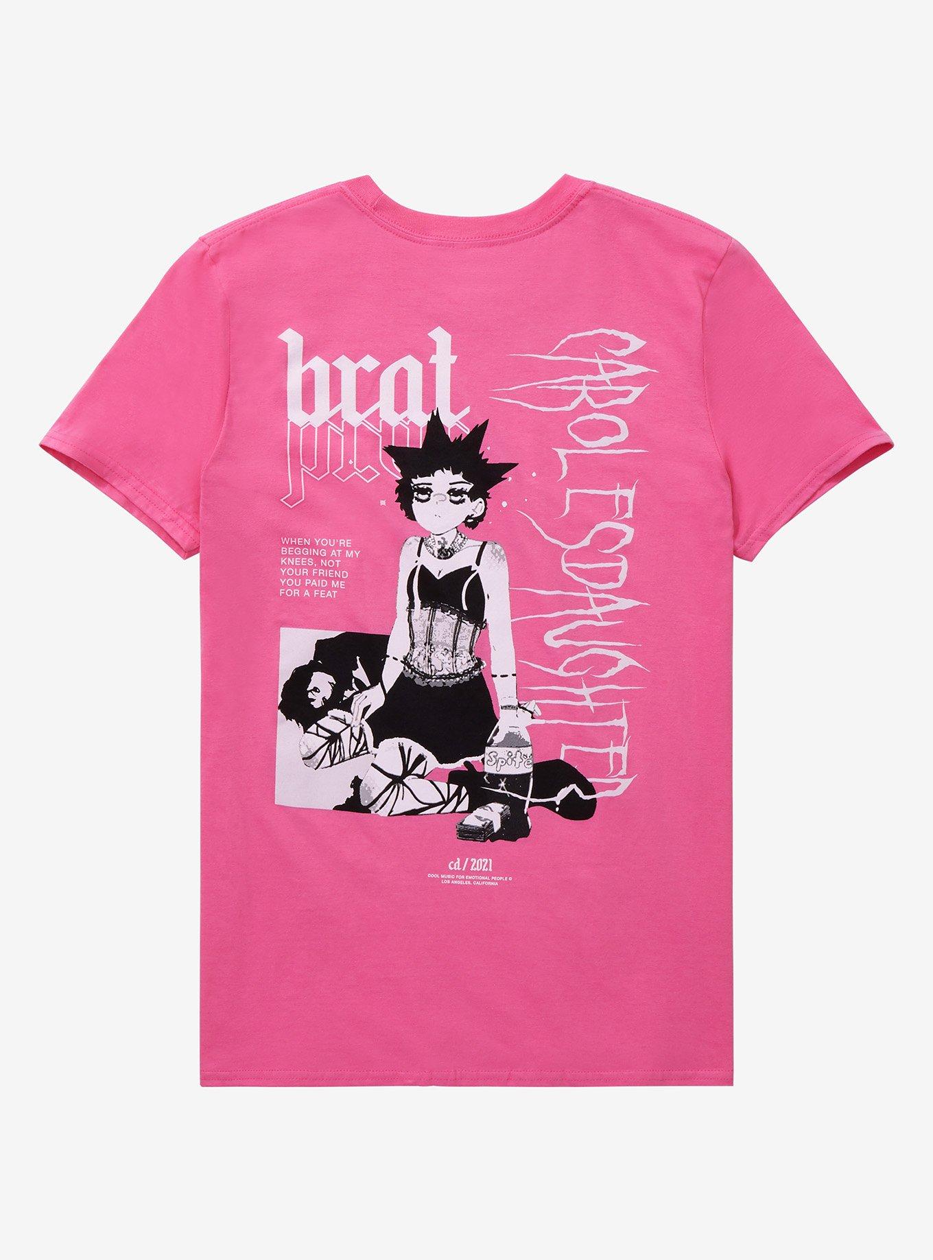 Carolesdaughter Brat Pop T-Shirt, PINK, alternate