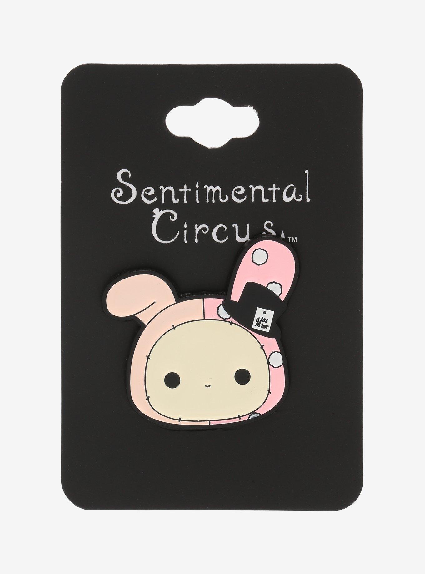 Sentimental Circus Shappo Head Enamel Pin, , alternate