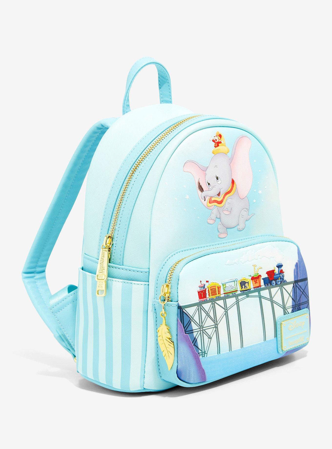 Loungefly Disney Dumbo Don't Just Fly, Soar Mini Backpack, , alternate