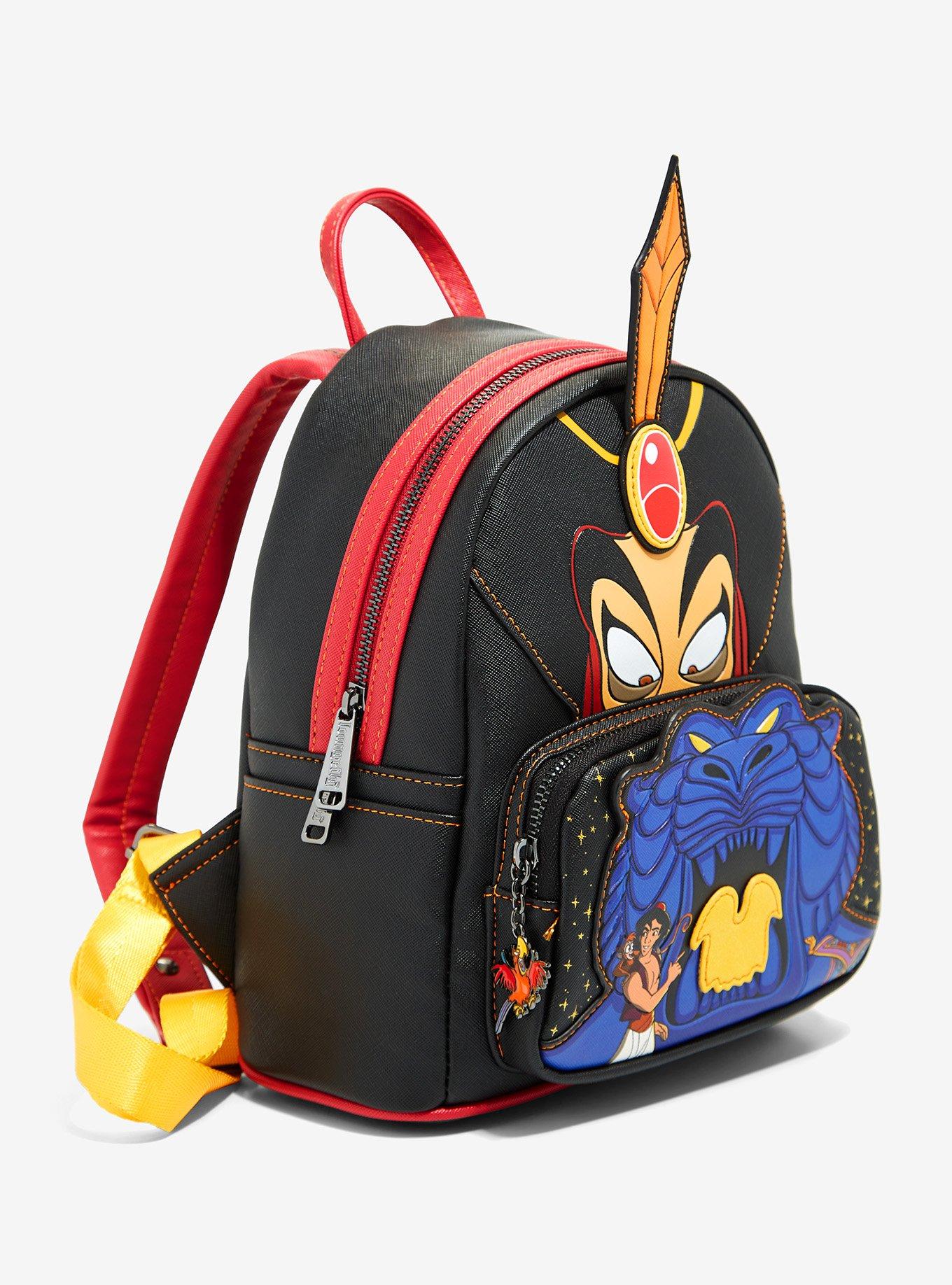 Loungefly Disney Aladdin Jafar & The Cave of Wonders Mini Backpack, , alternate