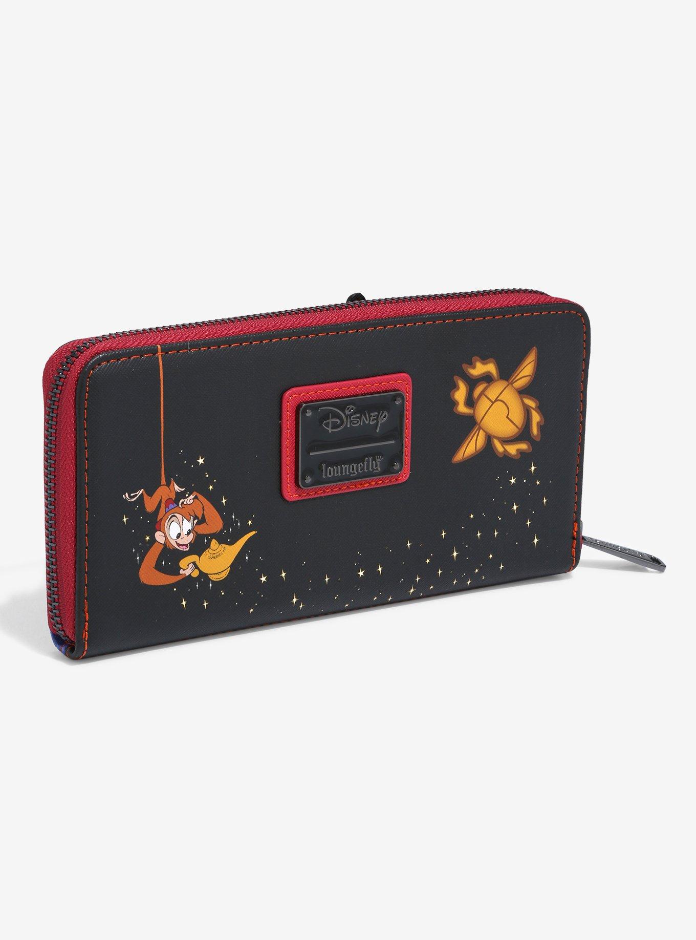 Loungefly Disney Aladdin Jafar & The Cave of Wonders Scene Wallet, , alternate