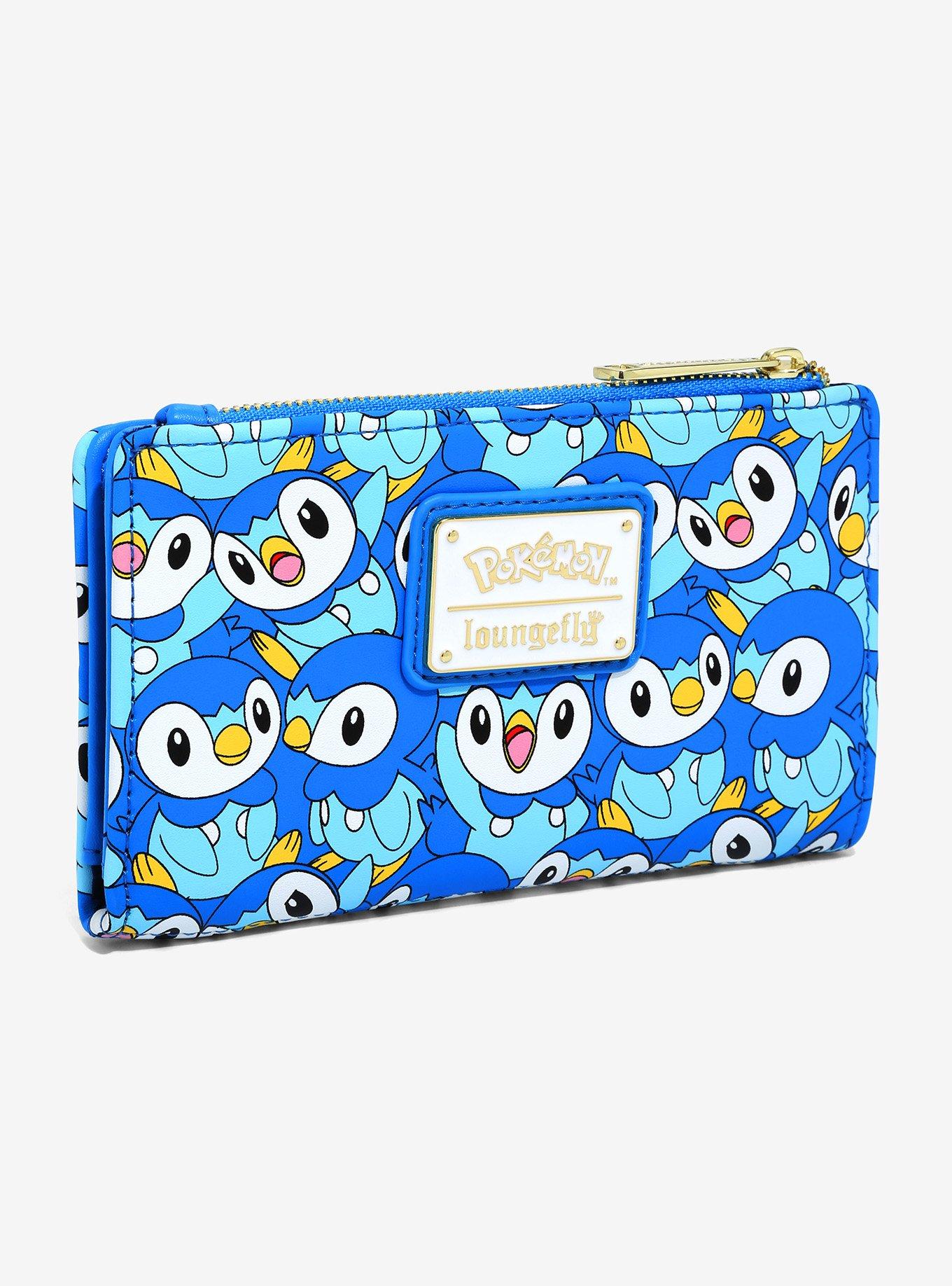 Loungefly Pokémon Piplup Allover Print Small Wallet, , alternate