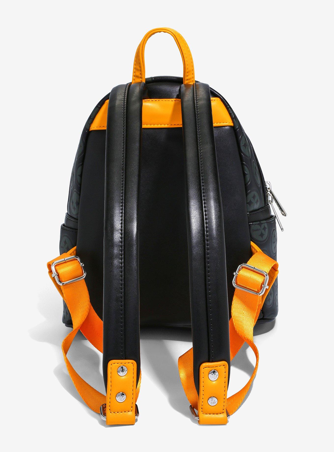 Loungefly NFL Pittsburgh Steelers Logo Mini Backpack, , alternate