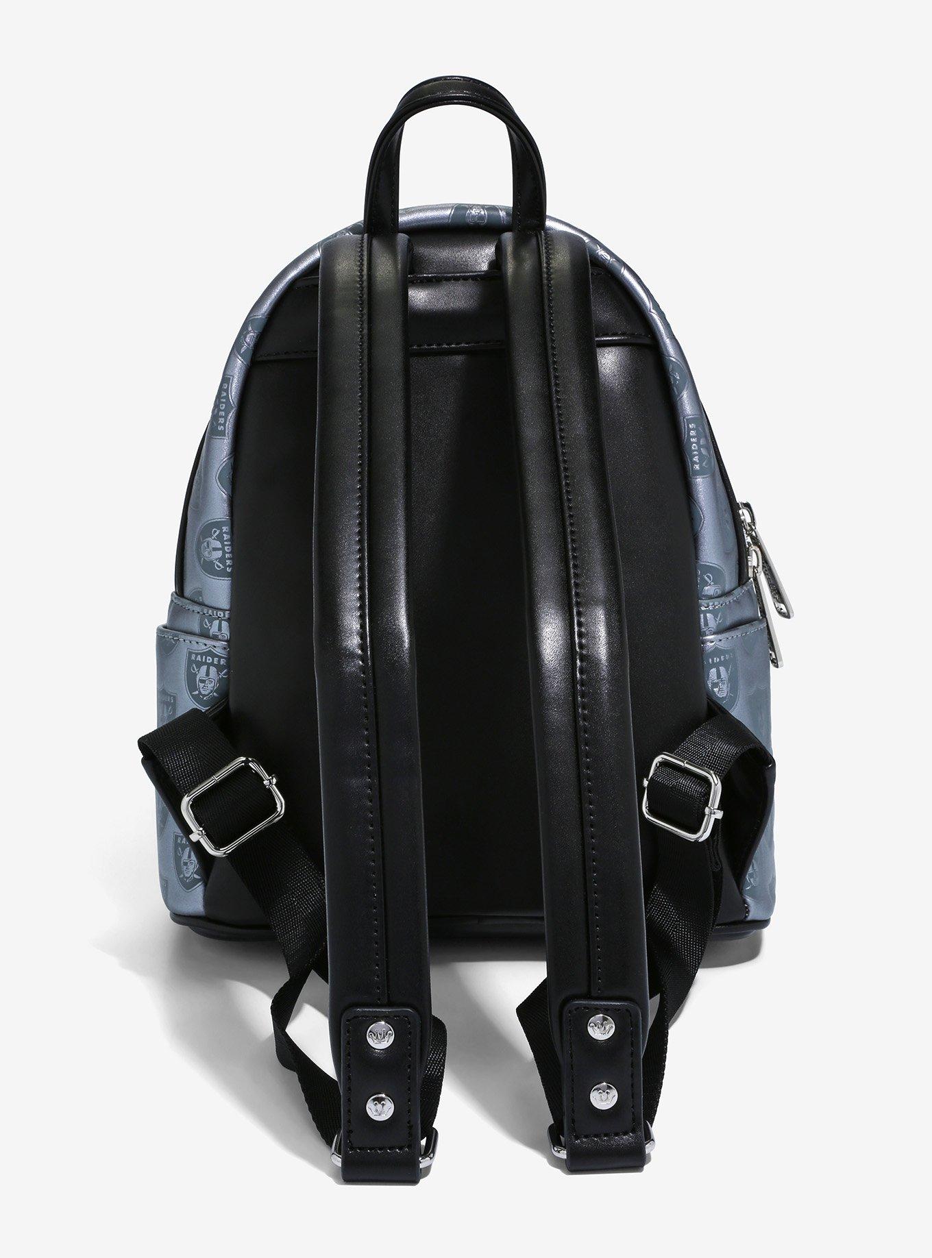 Loungefly NFL Las Vegas Raiders Logo Mini Backpack, , alternate