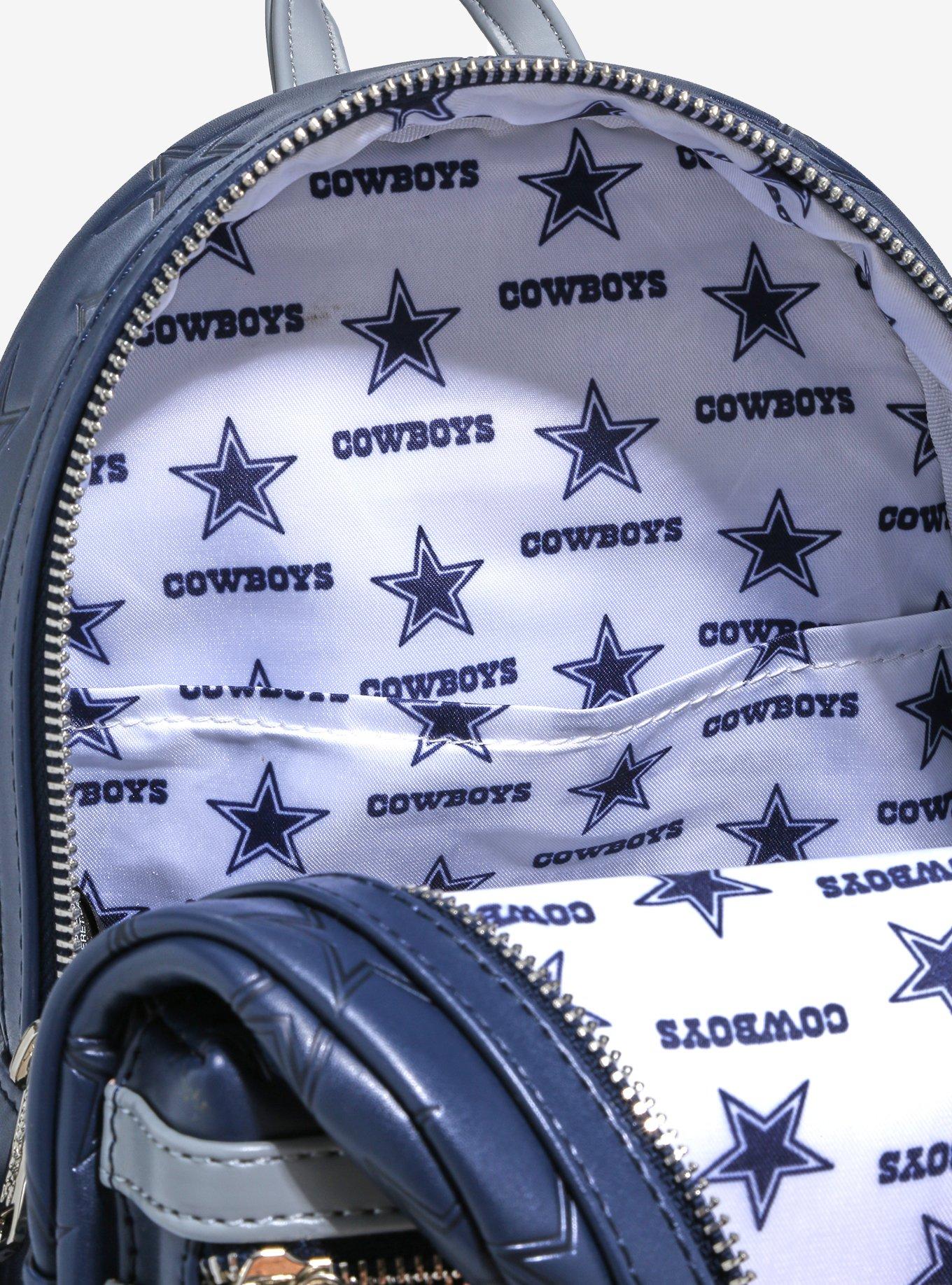 Loungefly NFL Dallas Cowboys Logo Mini Backpack, , alternate
