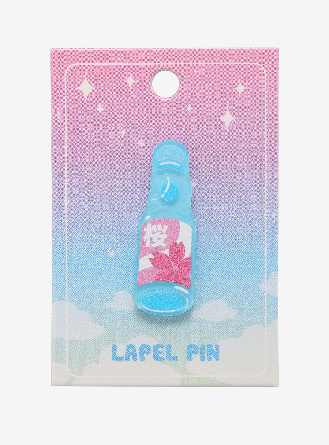 Sakura Ramune Acrylic Lapel Pin, , alternate