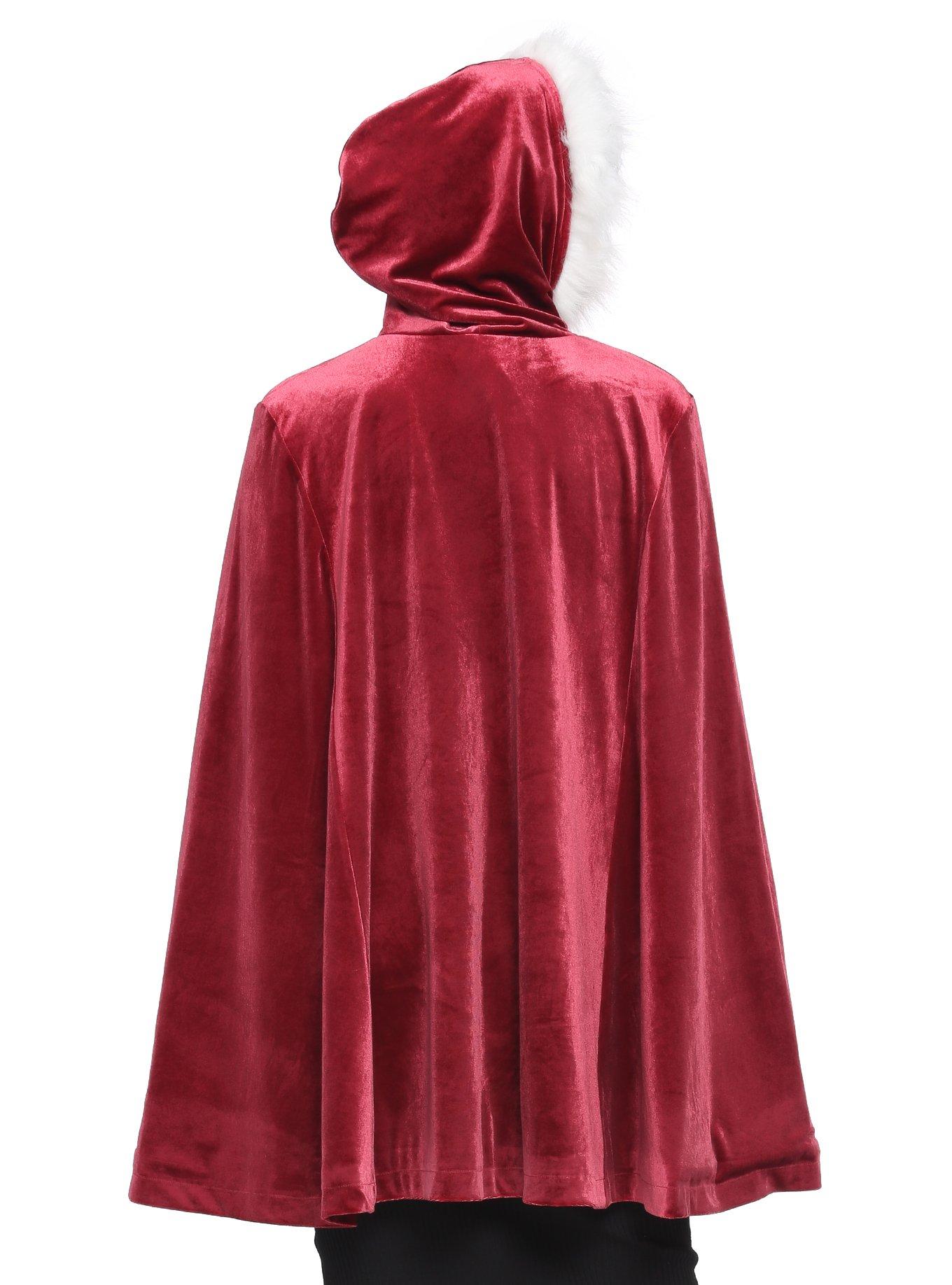 Disney Beauty & The Beast Winter Hooded Cape, MULTI, alternate