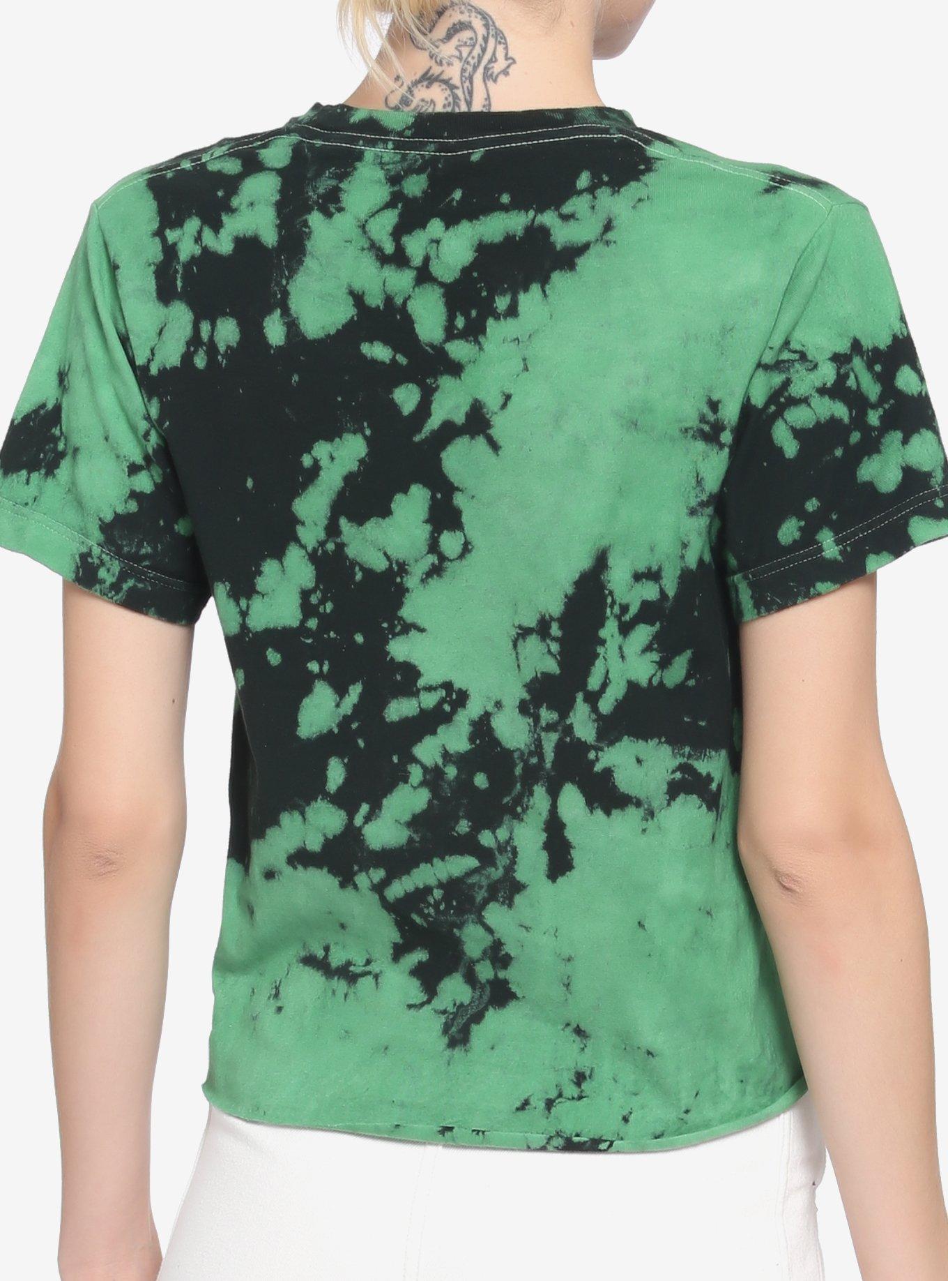 Riverdale South Side Serpents Green Wash Girls Crop T-Shirt, MULTI, alternate