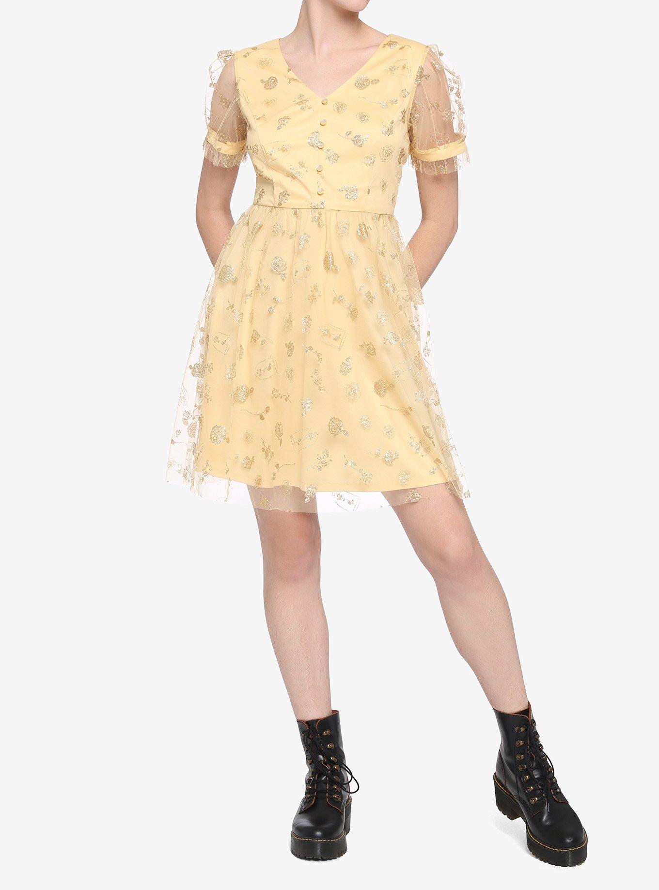 Disney Beauty & The Beast Belle Dress, MULTI, alternate