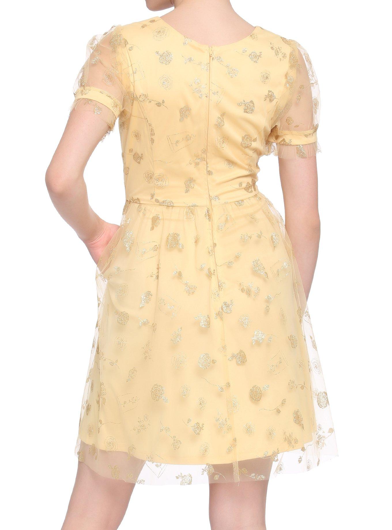 Disney Beauty The Beast Belle Dress Hot Topic