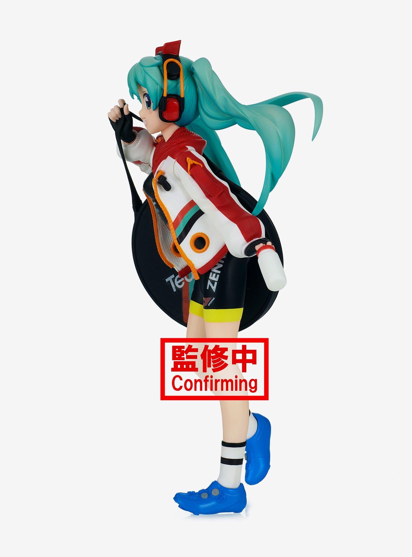 Banpresto Hatsune Miku Racing Miku 2020 Team UKYO Version Espresto Est Print & Texture Figure, , alternate