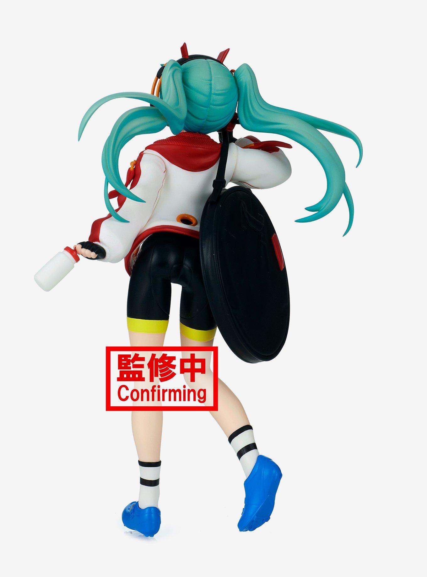Banpresto Hatsune Miku Racing Miku 2020 Team UKYO Version Espresto Est Print & Texture Figure, , alternate