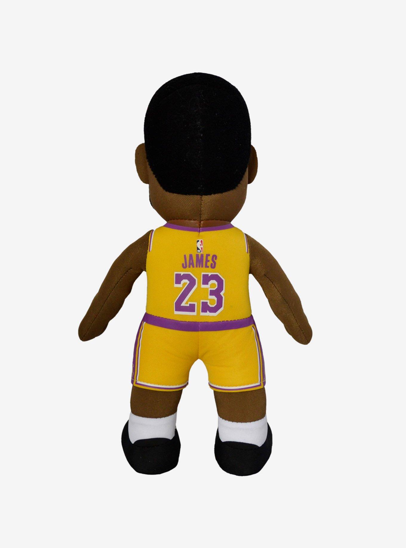 NBA LeBron James Bleacher Creatures 10" Plush Gold, , alternate