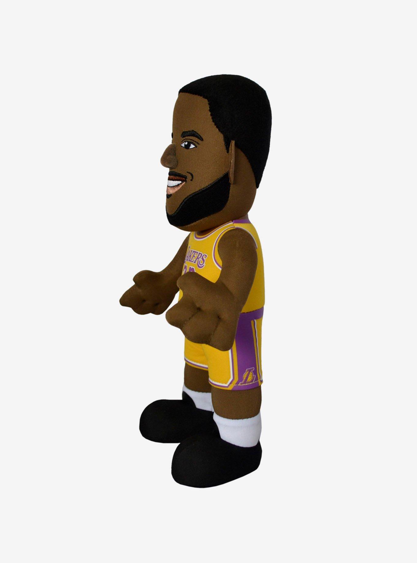 NBA LeBron James Bleacher Creatures 10" Plush Gold, , alternate