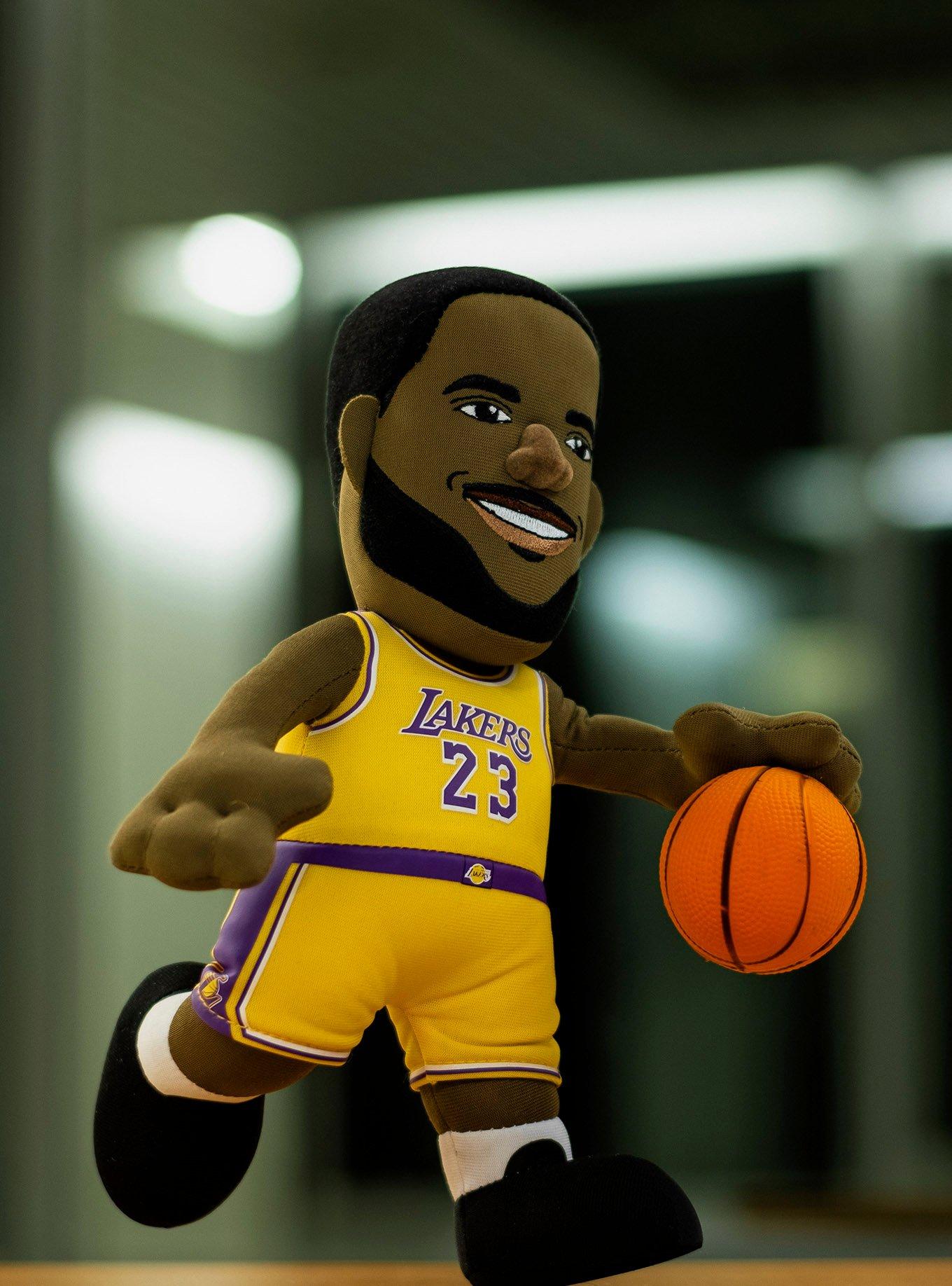 NBA LeBron James Bleacher Creatures 10" Plush Gold, , alternate