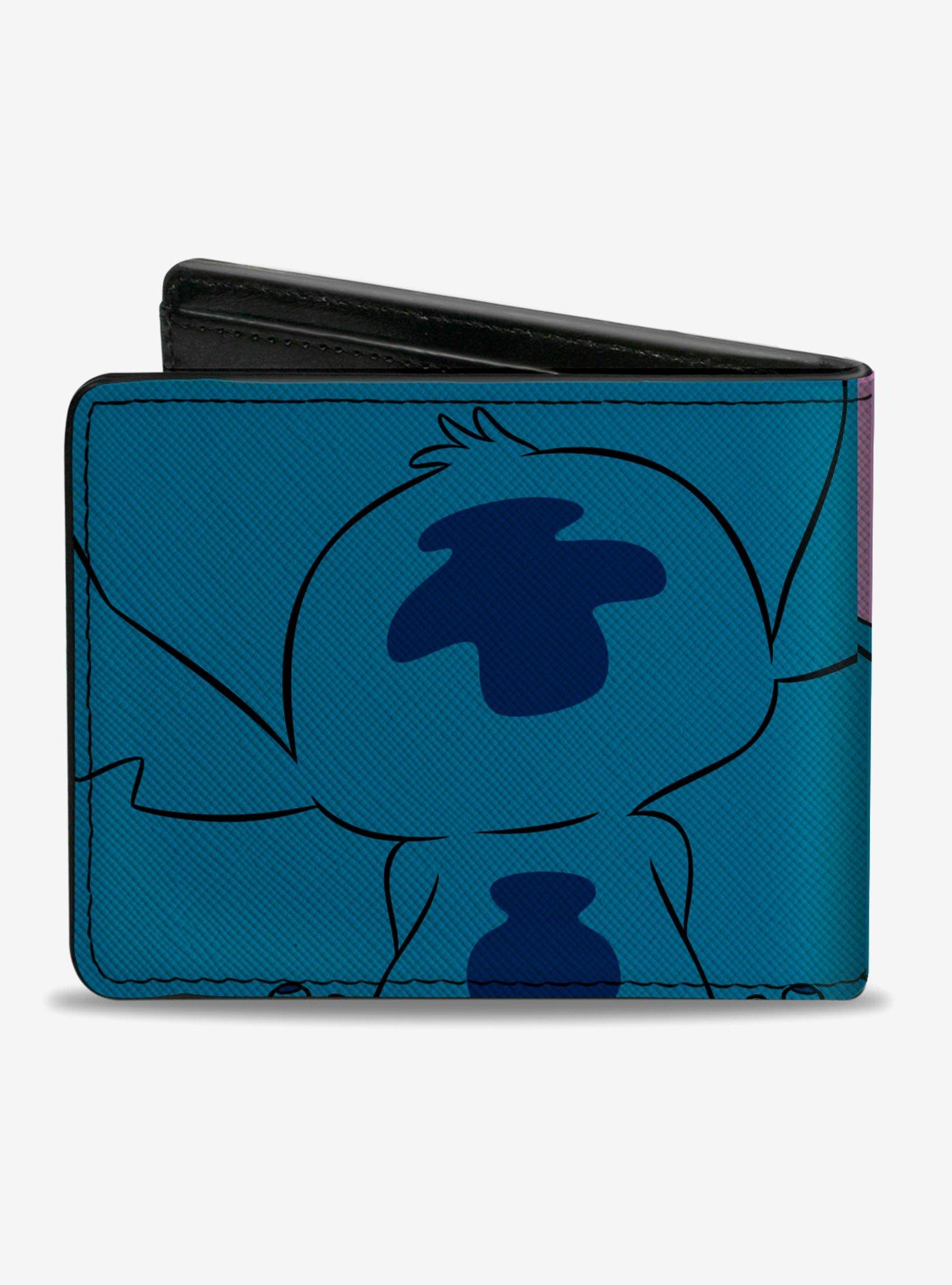 Disney Lilo & Stitch Stitch Close Up Bifold Wallet, , hi-res