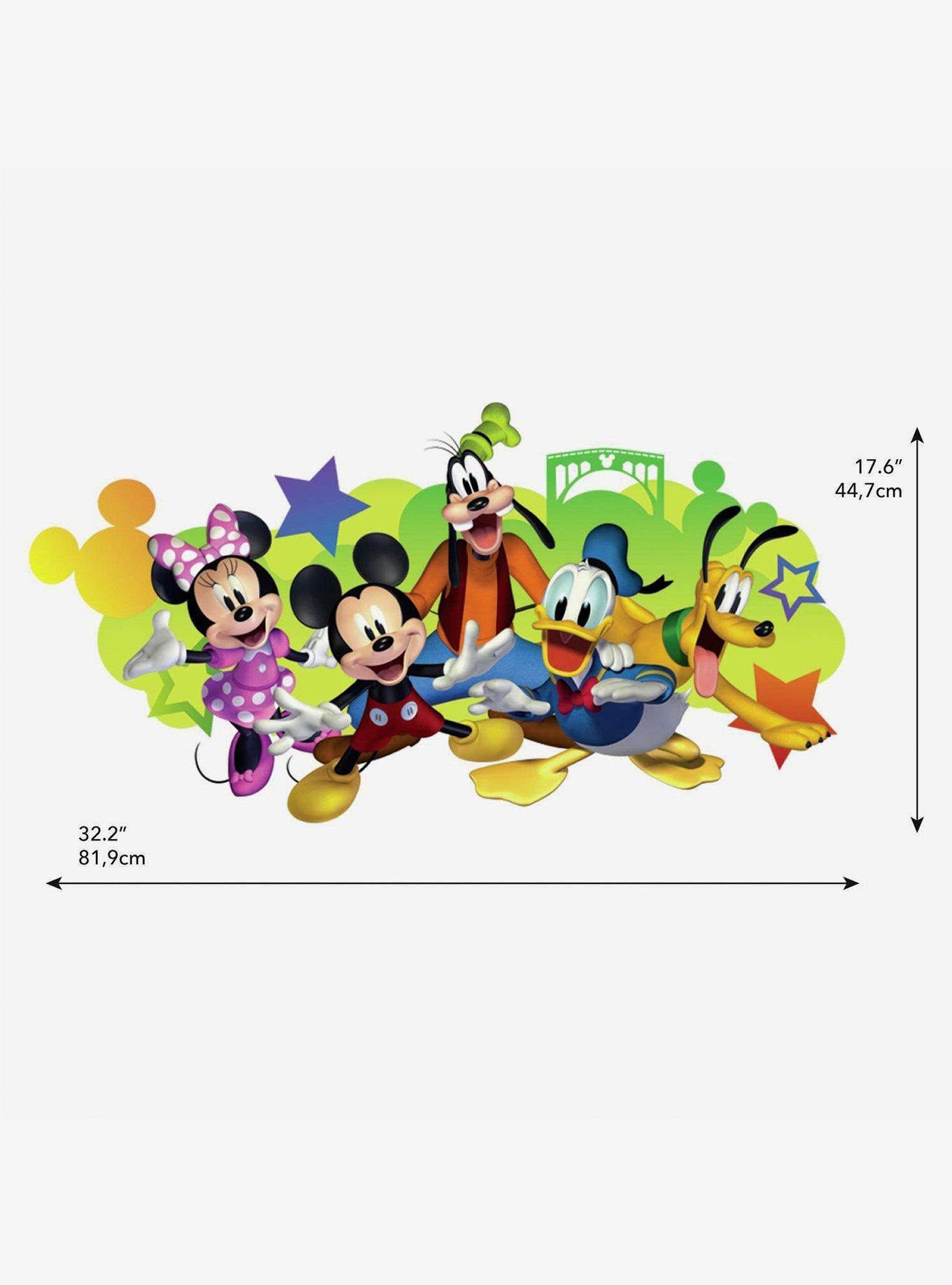 Disney Mickey & Friends Peel And Stick Giant Wall Decals