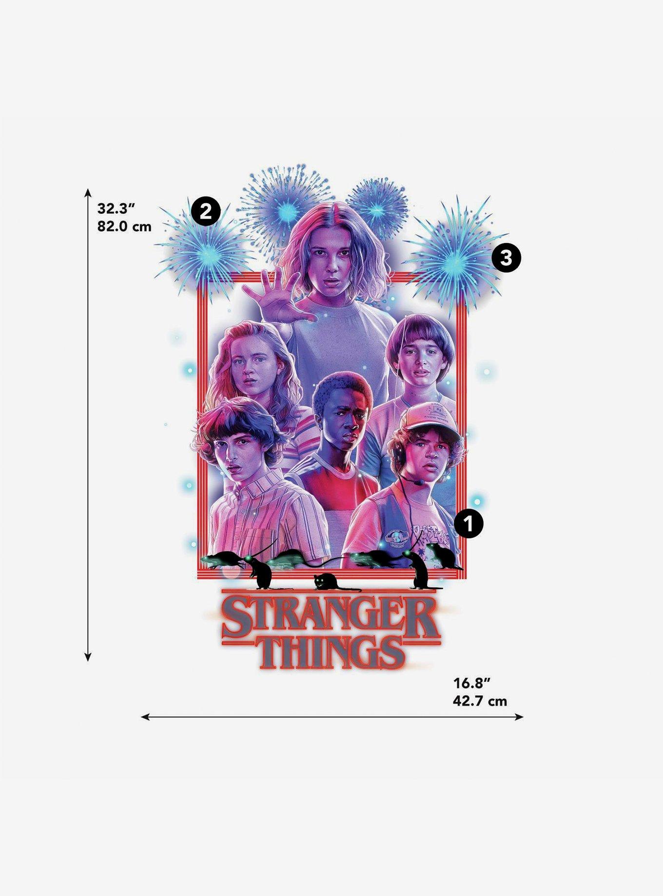 Stranger Things Peel And Stick Giant Wall Decals