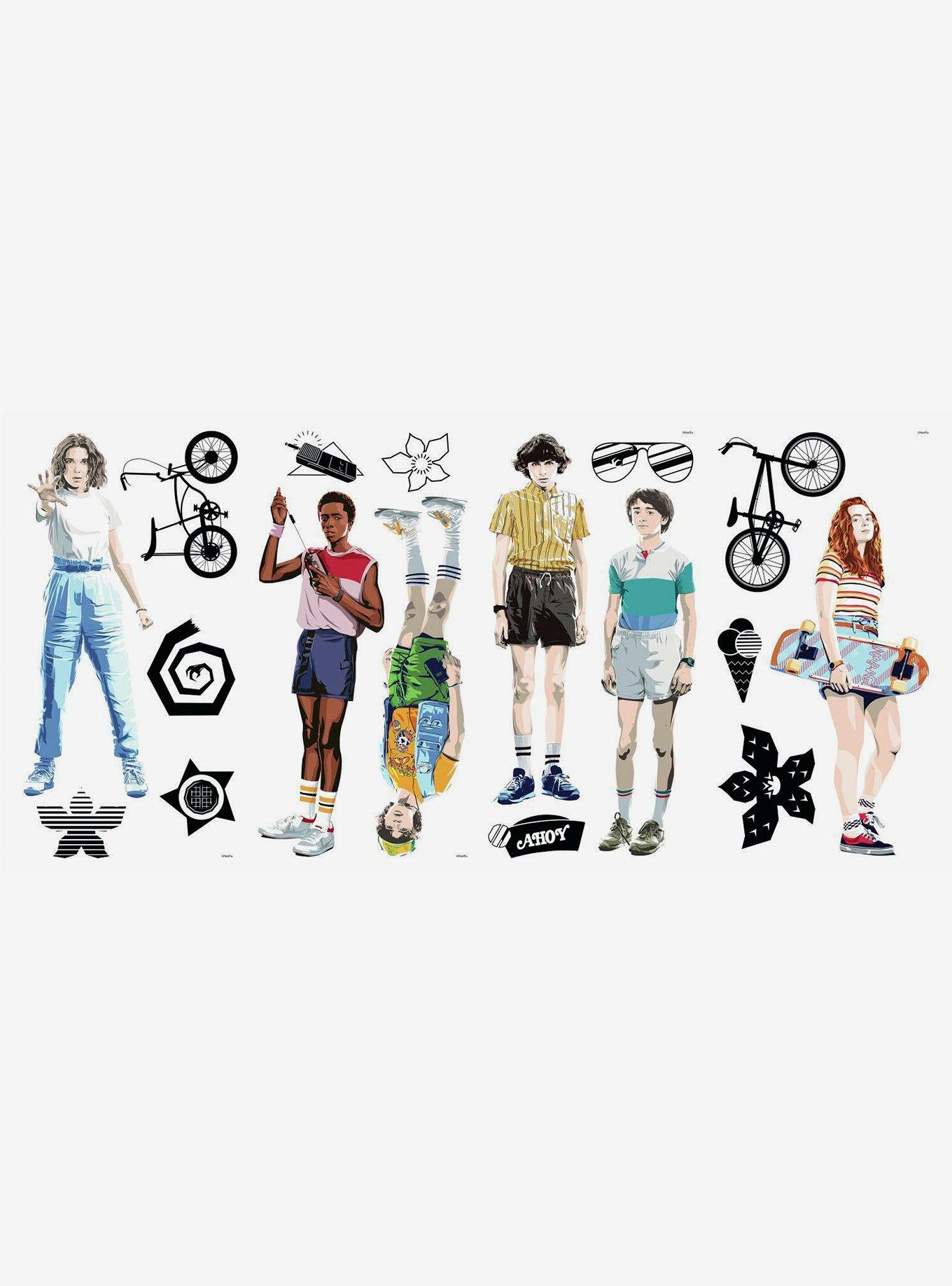 Stranger Things Peel And Stick Wall Decals