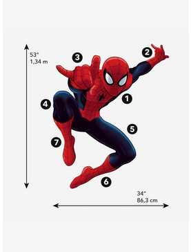 Marvel Ultimate Spider-Man Giant Peel And Stick Wall Decals, , hi-res