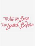 To All The Boys I've Loved Before Peel And Stick Wall Decals, , alternate